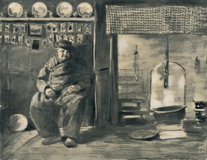 Un interior provincial, 1903 de Mortimer L Menpes