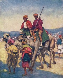 Camellos de Mysore, 1903 de Mortimer L Menpes