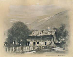Chalet cerca de Lucerna de Mortimer L Menpes