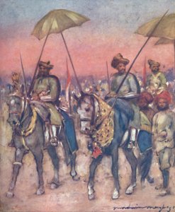 Jefes del Estado Shan de Mortimer L Menpes