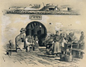 En la Ciudad de Shanghái de Mortimer L Menpes