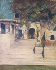 Un Pozo Famoso, Delhi, 1905 de Mortimer Ludington Menpes