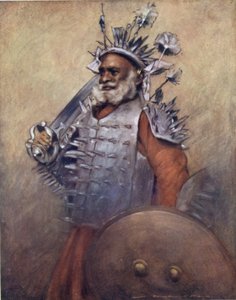 Un guerrero formidable de Rewa de Mortimer Ludington Menpes