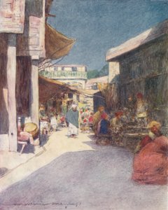 Una calle estrecha