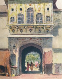 Un palacio en ruinas, 1905 de Mortimer Ludington Menpes
