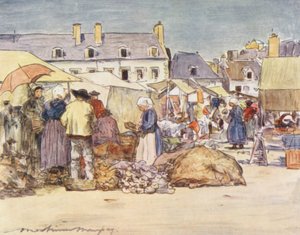 A Sabot-Stall (litografía en color) de Mortimer Ludington Menpes