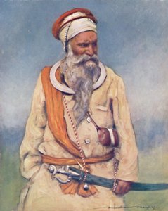 Un guerrero sij, 1903