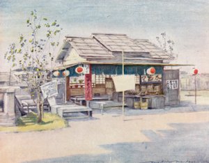 Una casa de té de Mortimer Ludington Menpes