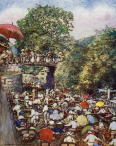 Esclusa de Boulters, domingo de Ascot de Mortimer Ludington Menpes