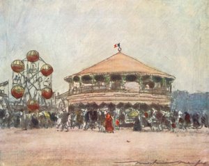 Fiesta cerca del Hotel Des Invalides de Mortimer Ludington Menpes
