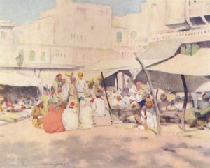 En el Mercado, Jeypore, 1905