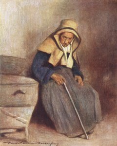 Vejez (litografía en color) de Mortimer Ludington Menpes