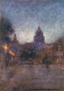 París de Noche de Mortimer Ludington Menpes