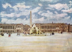 Plaza de la Concordia de Mortimer Ludington Menpes
