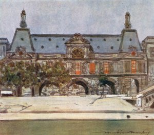 El Louvre de Mortimer Ludington Menpes