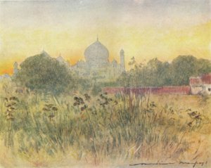 El Taj Mahal, Agra, 1905 de Mortimer Ludington Menpes