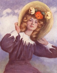 Niños del mundo: Australian, Child of the South (litografía en color) de Mortimer Ludington Menpes