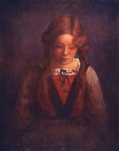 Niños del mundo: Baviera, Meditación (litografía en color) de Mortimer Ludington Menpes