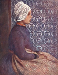 Niños del mundo: Dutch, A Dutch Maid (litografía en color) de Mortimer Ludington Menpes