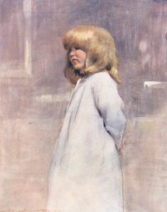 Niños del mundo: Inglés, Going to Bed (litografía en color) de Mortimer Ludington Menpes