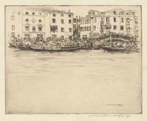 día festivo de Mortimer Menpes