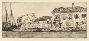 Giudecca, Venecia de Mortimer Menpes
