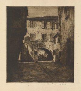 En una calle lateral, Chioggia