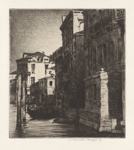 tarde tarde venecia de Mortimer Menpes