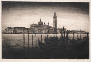 San Giorgio Maggiore, 1910 de Mortimer Menpes