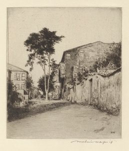 Calle siciliana de Mortimer Menpes