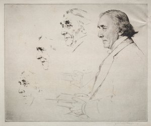 Sir Henry Irving de Mortimer Menpes