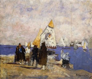 En el muelle, Chioggia