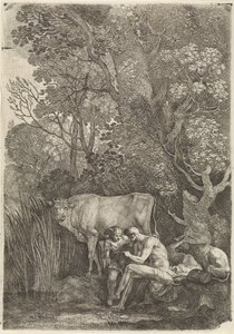 Mercurio duerme Argus de Moyses van Wtenbrouck