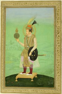 Retrato del emperador Jahangir, c.1800 de Mughal School