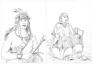 Chippewas, 1841 de Myers and Co