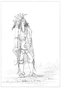 Valiente iroqués, 1841 de Myers and Co