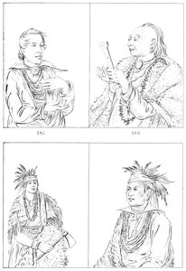 Kickapoos y Weas, 1841 de Myers and Co