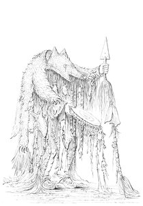 Chamán nativo americano, 1841