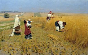 Cosecha en Ucrania, 1886 de Mykola Kornylijowytsch Pymonenko