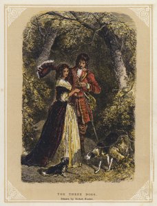 Los tres perros de Myles Birket (after) Foster