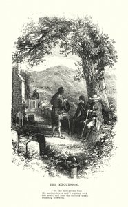 William Wordsworth: La excursión de Myles Birket (after) Foster