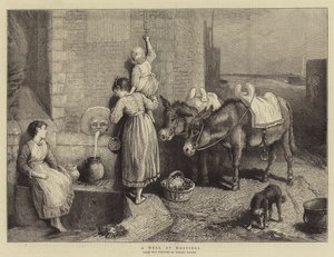 Un pozo en Hastings de Myles Birket Foster