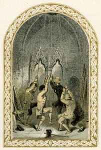 Campaneros - ilustración de Birket Foster de Myles Birket Foster