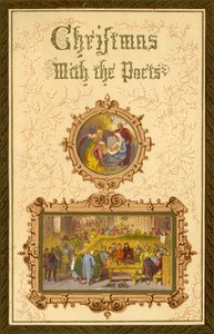 Navidad con los poetas - frontispicio de Myles Birket Foster