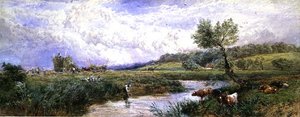 Tiempo de cosecha de Myles Birket Foster