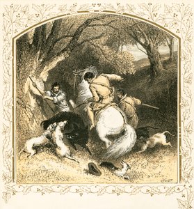 Cazando un jabalí