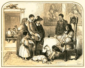 Feliz Navidad de Myles Birket Foster