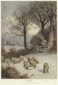 Invierno de Myles Birket Foster