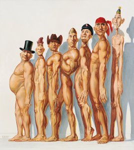 Figuras masculinas variadas