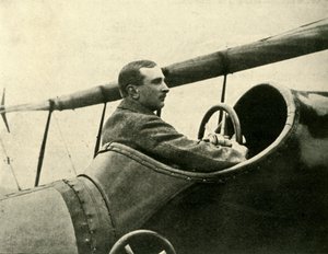 Teniente de Vuelo C. H. Collet, R.N., D.S.O., c. 1914 de N. Birkett
